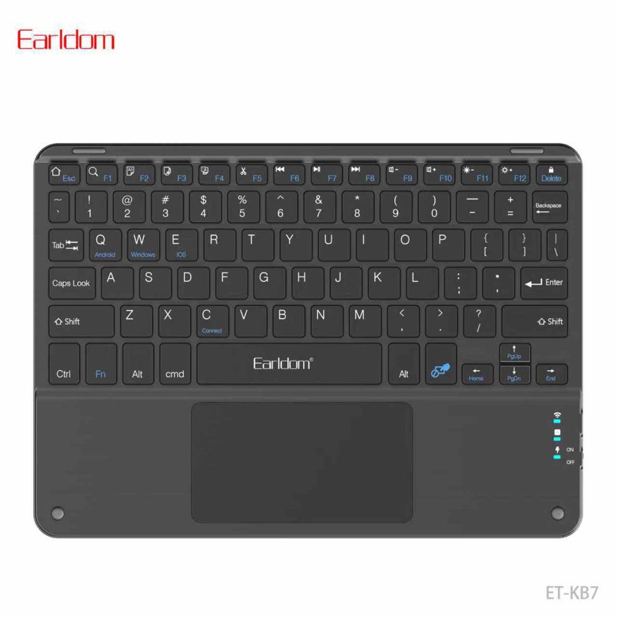 [ET-KB7_black] Keyboard - ET-KB7 (Black)