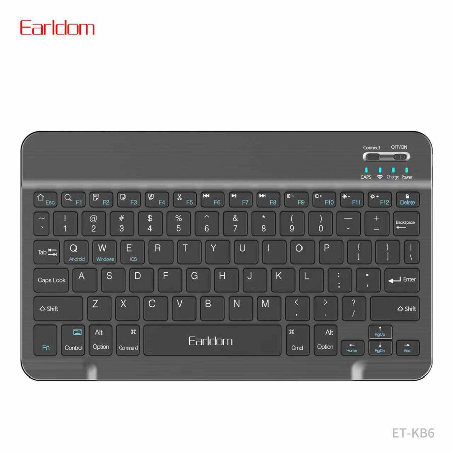 [ET-KB6_black] Keyboard - ET-KB6 (Black)