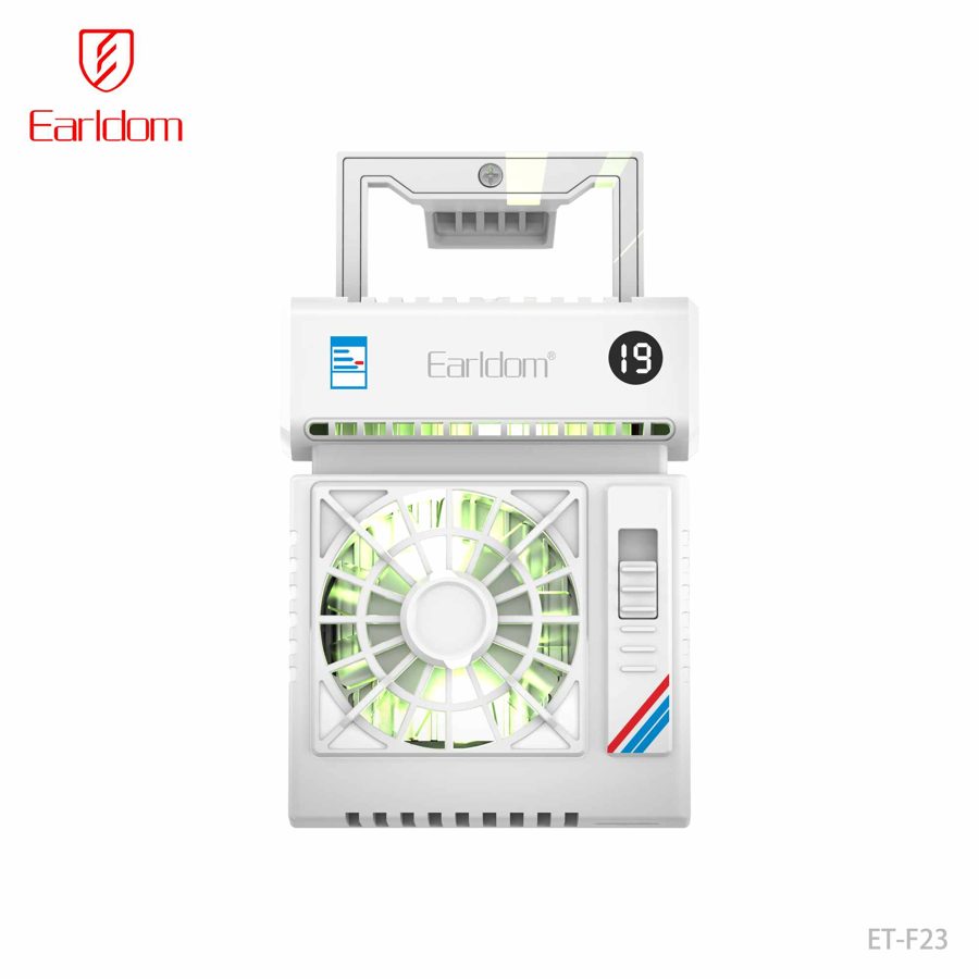 [ET-F23_Fan_cooler_white] Phone Cooler - ET-F23 Fan cooler (White)