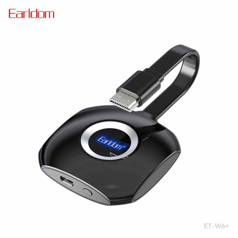 [ET-W6__black] HDMI WiFi Dongle - ET-W6+ (Black)