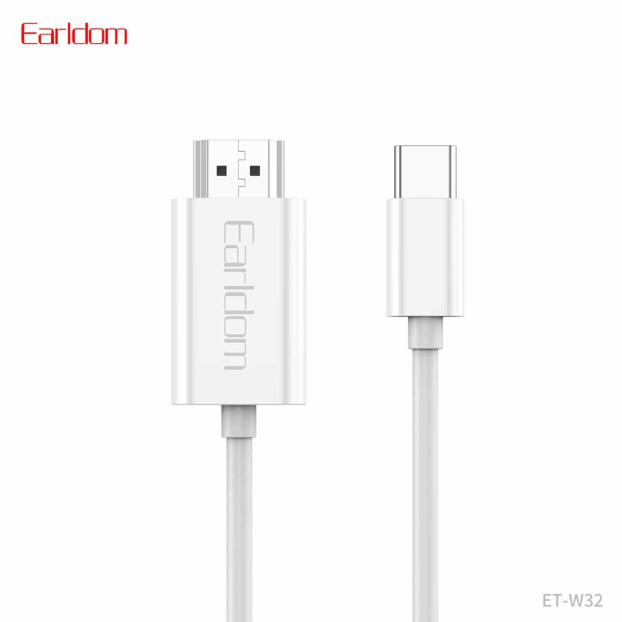 [ET-W32_white] USB-C/iOS HDMI Cable - ET-W32 (White)
