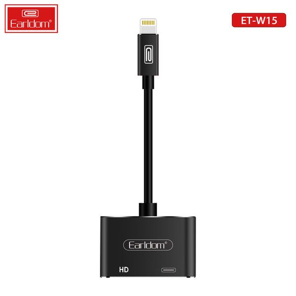 [ET-W15_black_silver] USB-C/iOS HDMI Cable - ET-W15 (Black Silver)