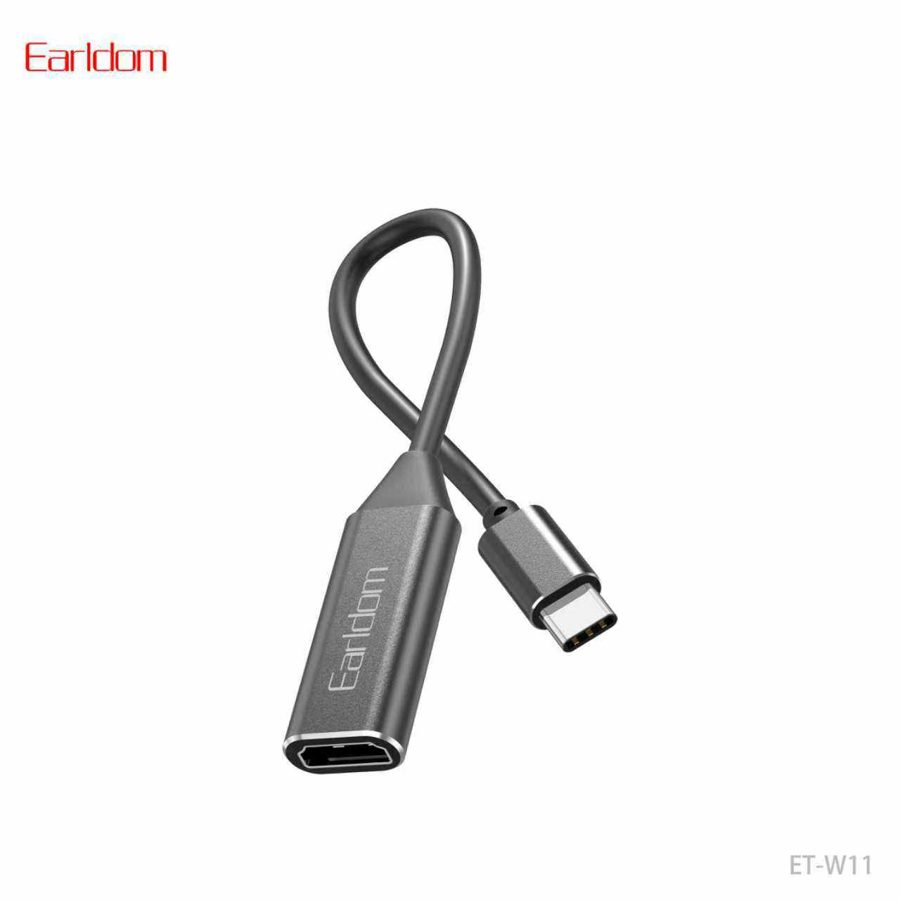 [ET-W11_black] USB-C/iOS HDMI Cable - ET-W11 (Black)