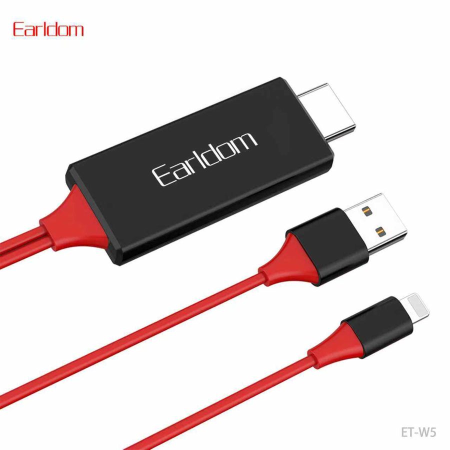 [ET-W5_black] USB-C/iOS HDMI Cable - ET-W5 (Black)