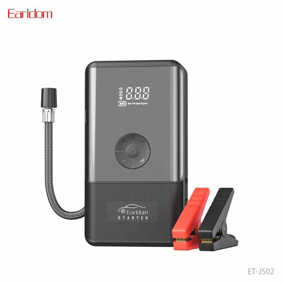 [ET-JS02_black] Power Supplier/Air Pump - ET-JS02 (Black)