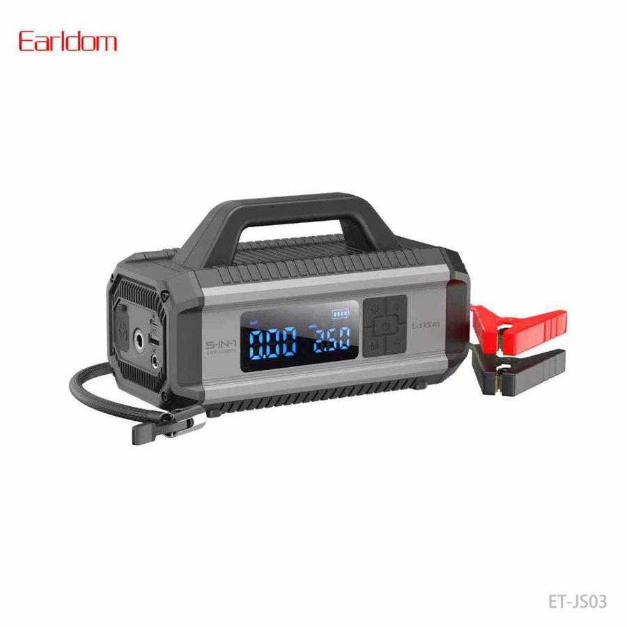 [ET-JS03_black] Power Supplier/Air Pump - ET-JS03 (Black)