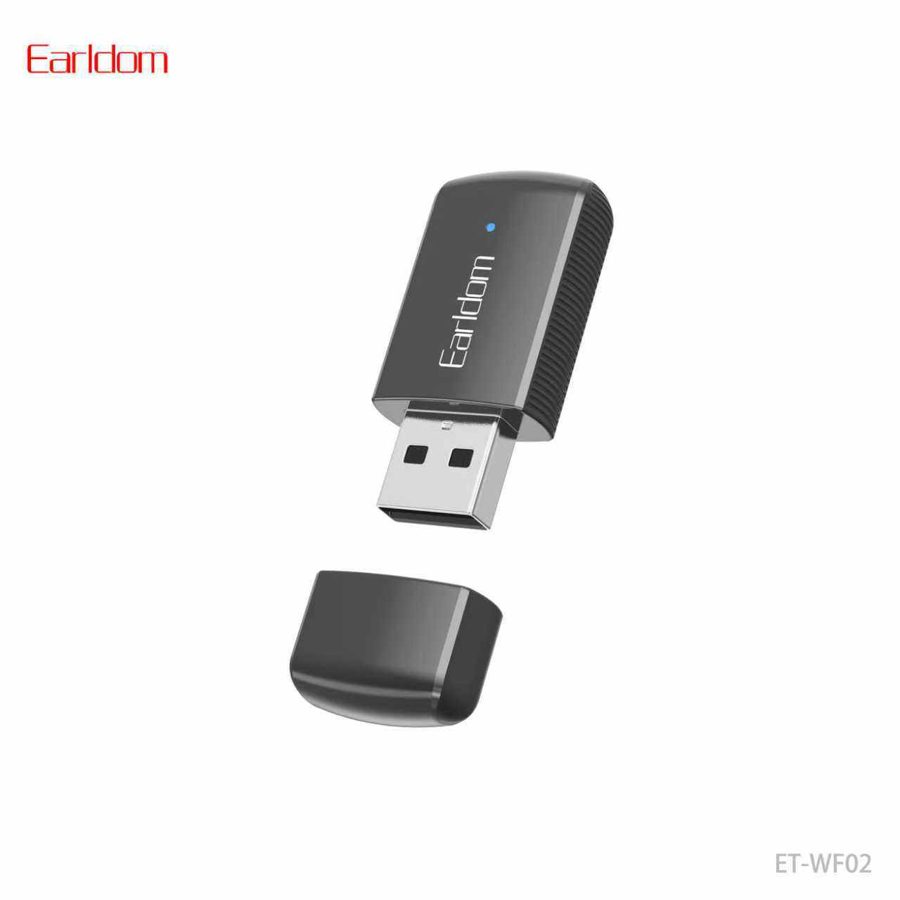 [ET-WF02_black] Wireless Network Card - ET-WF02 (Black)