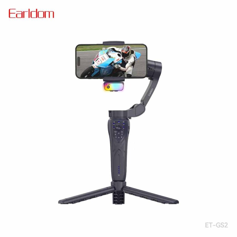[ET-GS2_black] Three-Axis Gimbal Stabilizer - ET-GS2 (Black)