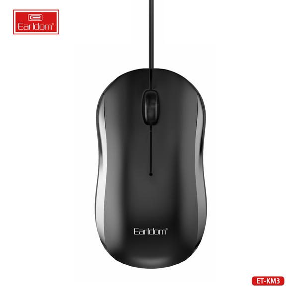 [ET-KM3_black] Mouse - ET-KM3 (Black)