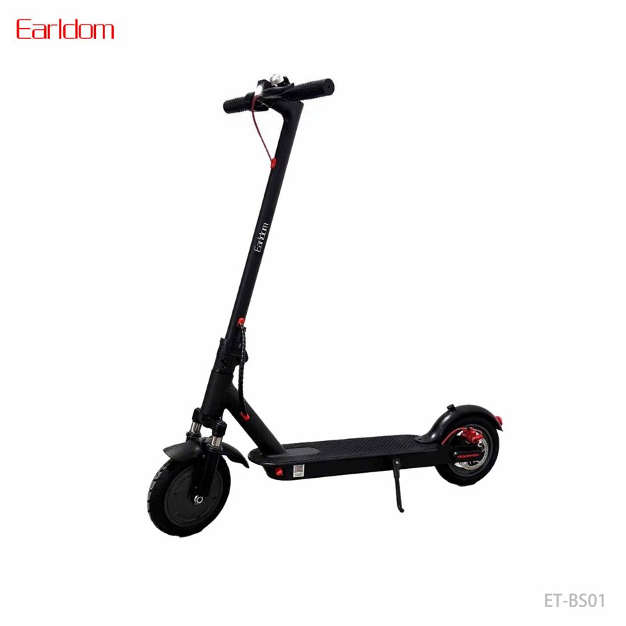[ET-BS01_black] Electric Scooter - ET-BS01 (Black, Black, White)