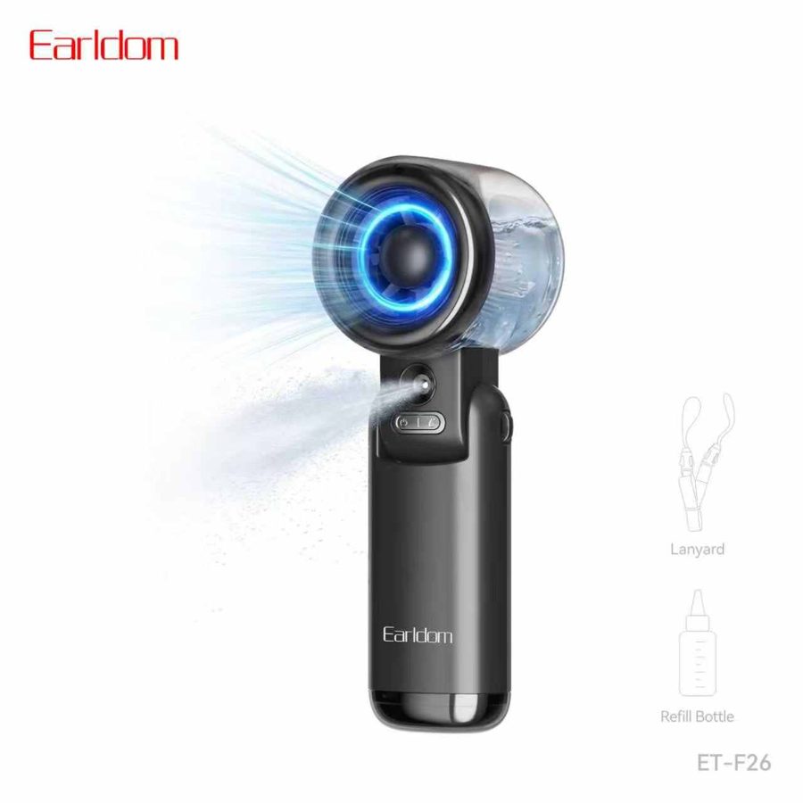 [ET-F26_Fan_black] FAN - ET-F26 Fan (أسود)