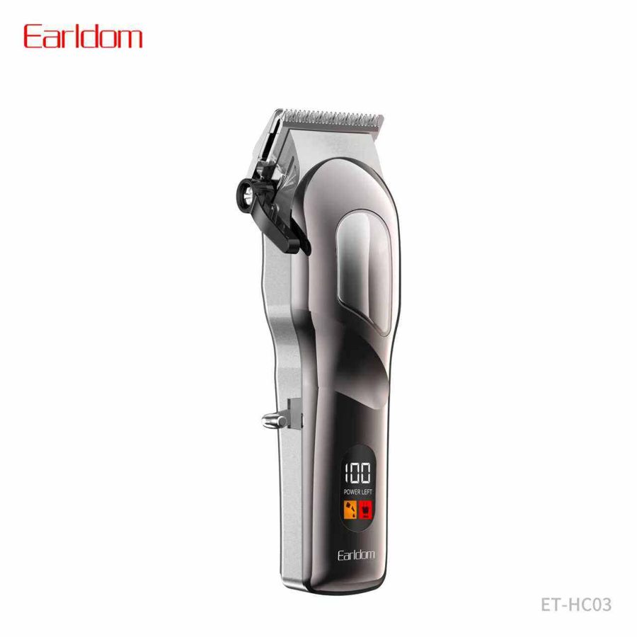 [ET-HC03_Hair_clippers_black] Shaver+Hair Clippers - ET-HC03 Hair clippers (أسود)