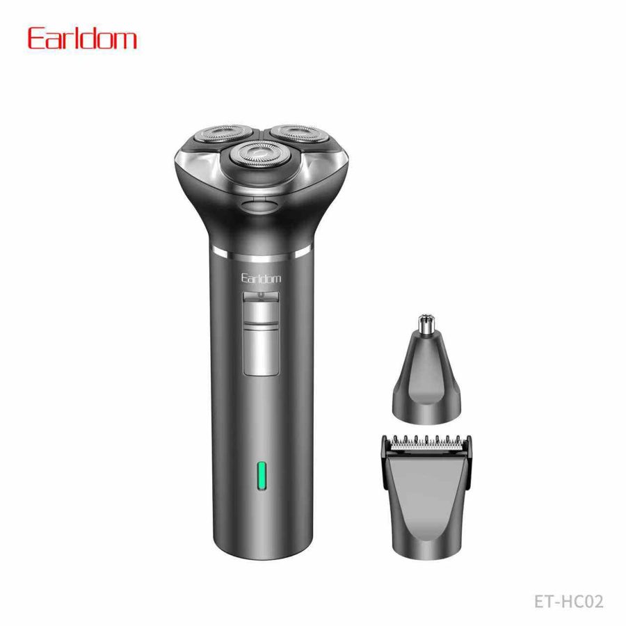 [ET-HC02_Shaver_Hair_clippers_black] Shaver+Hair Clippers - ET-HC02 Shaver+Hair clippers (أسود)