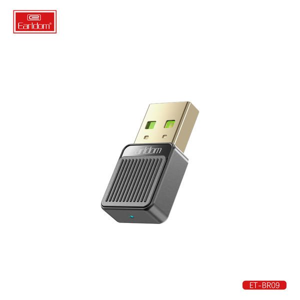 [ET-BR09_black] USB/AUX Wireless Receiver - ET-BR09 (Black)