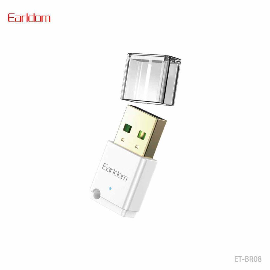 [ET-BR08_black] USB/AUX Wireless Receiver - ET-BR08 (Black)