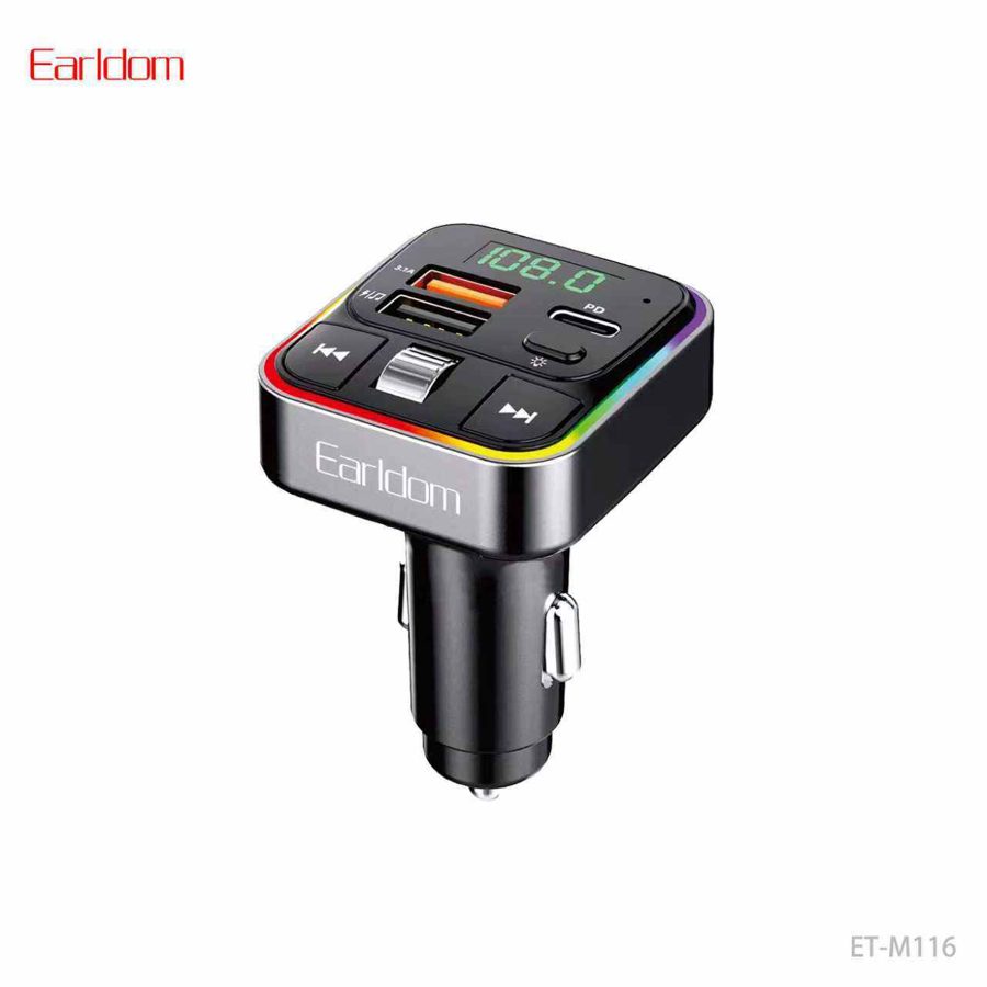 [ET-M116_black] FM Car Kit - ET-M116 (Black)