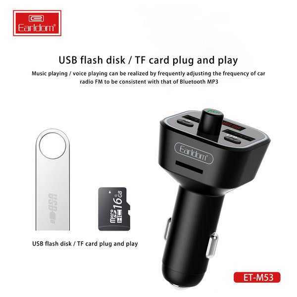 [ET-M53_black] FM Car Kit - ET-M53 (Black)