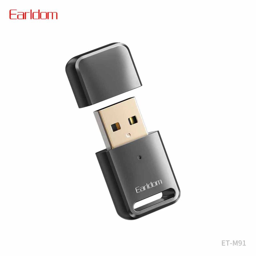 [ET-M91_black] USB/AUX Wireless Receiver - ET-M91 (Black)