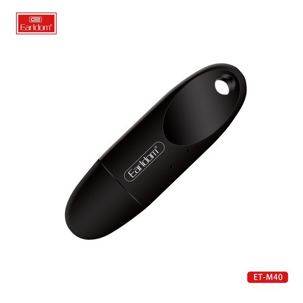 [ET-M40_black] USB/AUX Wireless Receiver - ET-M40 (أسود)