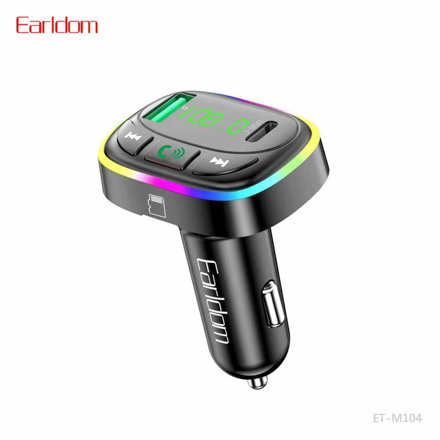 [ET-M104_black] FM Car Kit - ET-M104 (Black)