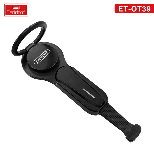 [ET-OT39_black] Lightning AUX Adapter - ET-OT39 (2in1 Gaming 2ios To iOS Metal Music+Charge - Black)