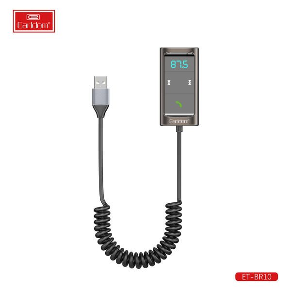 [ET-BR10_black] USB/AUX Wireless Receiver - ET-BR10 (أسود)
