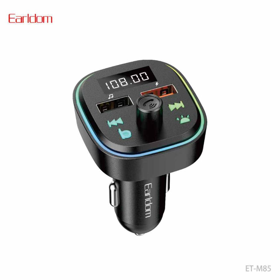[ET-M85_black] FM Car Kit - ET-M85 (Black)