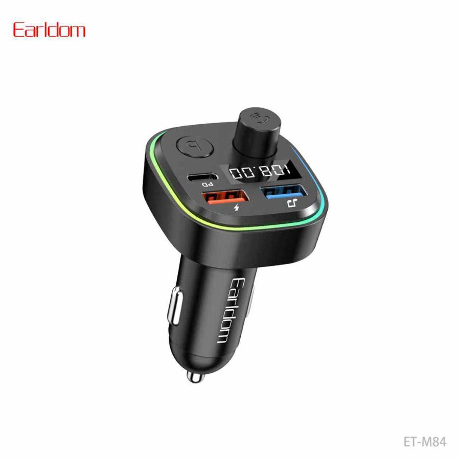 [ET-M84_black] FM Car Kit - ET-M84 (Black)