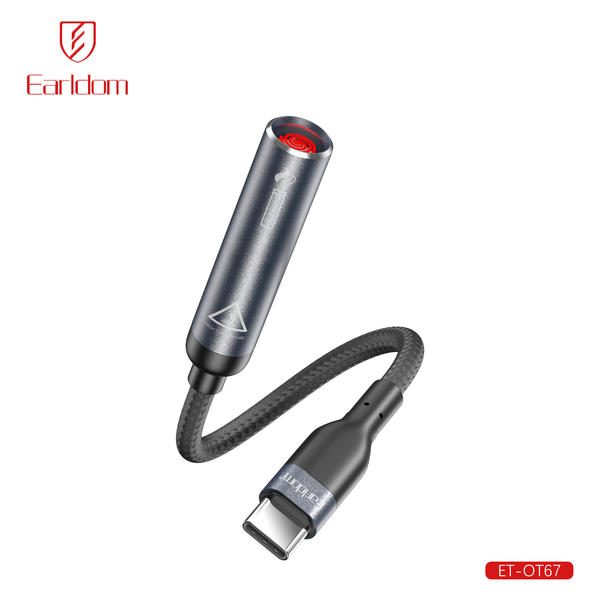 [ET-OT67_black] Type-C AUX Adapter - ET-OT67 (Cigarette Lighter Type-C - Black)
