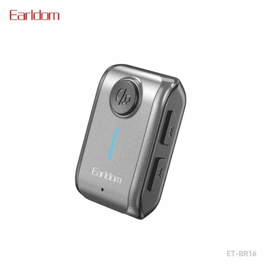 [ET-BR16_grey] USB/AUX Wireless Receiver - ET-BR16 (رمادي)