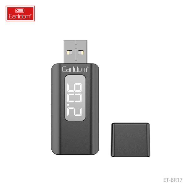 [ET-BR17_black] USB/AUX Wireless Receiver - ET-BR17 (Black)