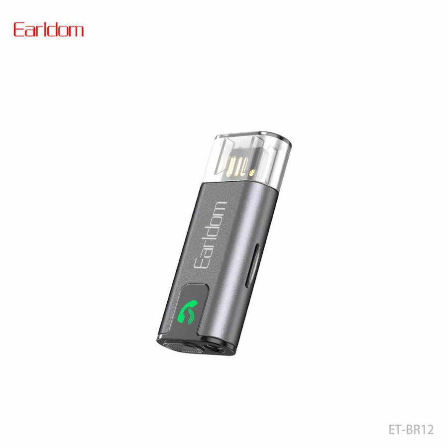 [ET-BR12_black] USB/AUX Wireless Receiver - ET-BR12 (Black)