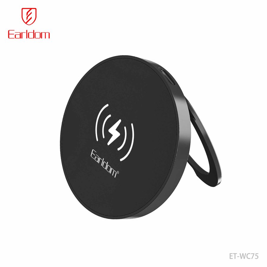 [ET-WC75_black] Multi-Function Wireless Charger+Holder - ET-WC75 (Black)