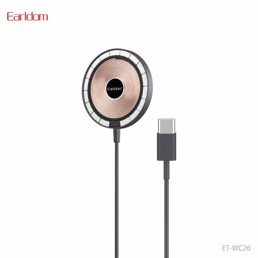 [ET-WC26_black] Cellphone Wireless Charger - ET-WC26 (Black)