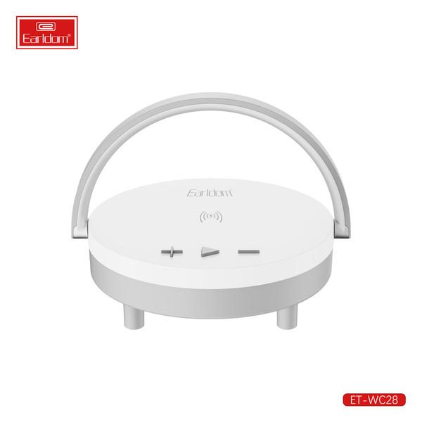 [ET-WC28_white] Multi-Function Wireless Charger+Holder - ET-WC28 (White)