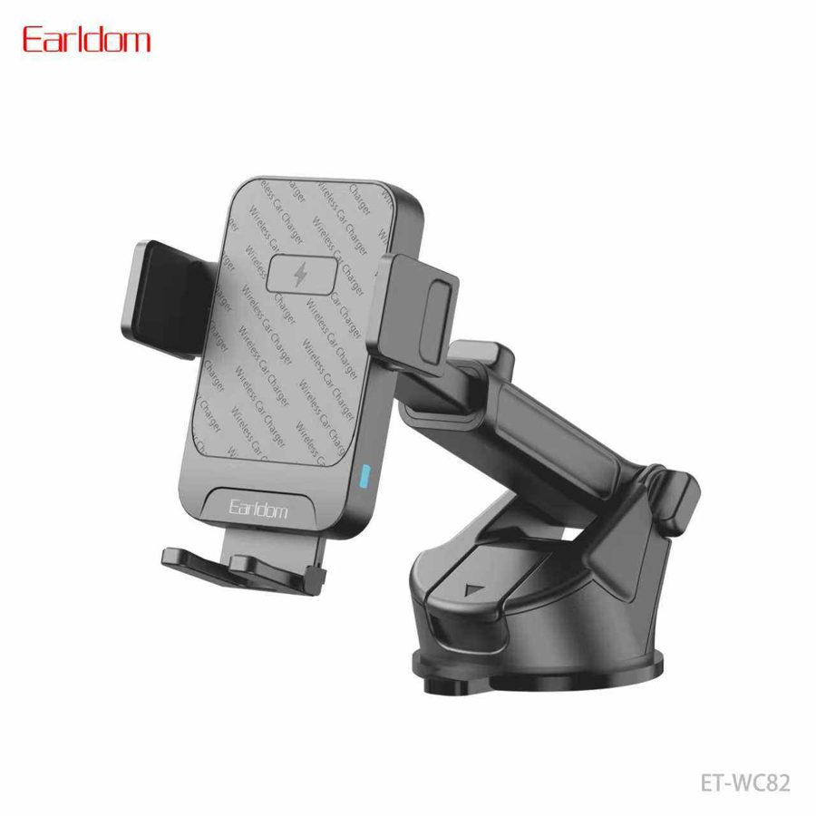 [ET-WC82_black] Car Wireless Charger+Holder - ET-WC82 (Black)