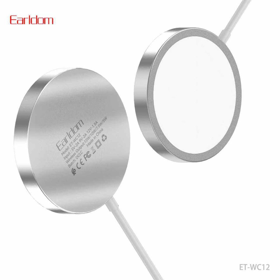 [ET-WC12_white] Cellphone Wireless Charger - ET-WC12 (White)