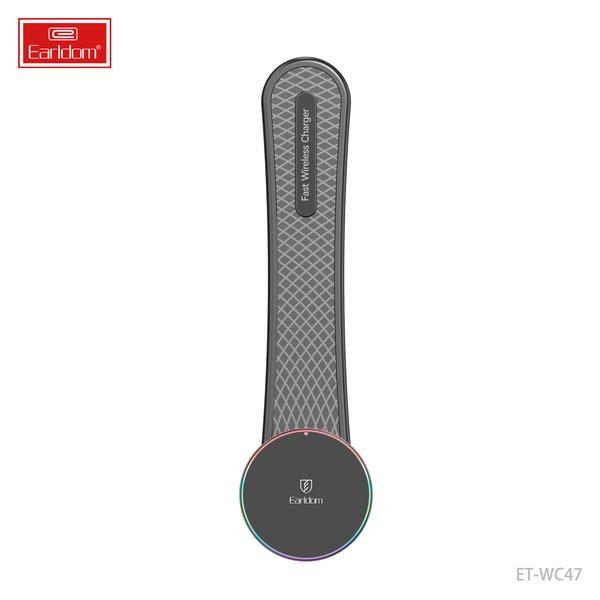 [ET-WC47_black] Car Wireless Charger+Holder - ET-WC47 (Black)