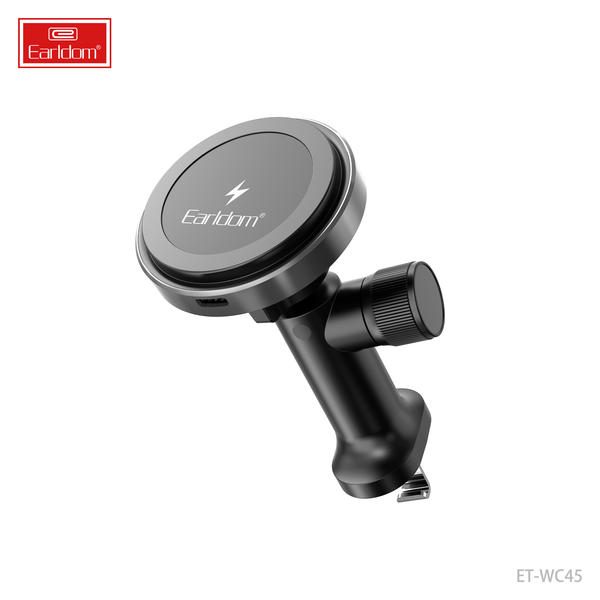 [ET-WC45_black] Car Wireless شاحن+حامل - ET-WC45 (أسود)