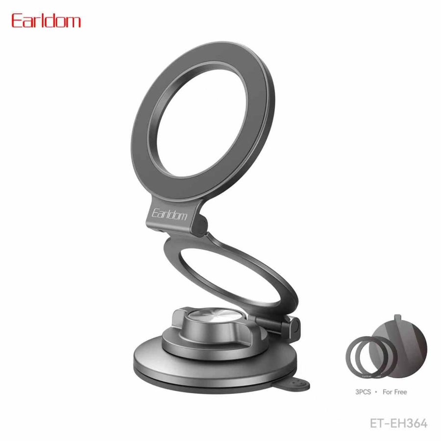 Suction Cup Magnets Holder - ET-EH364 (Black)