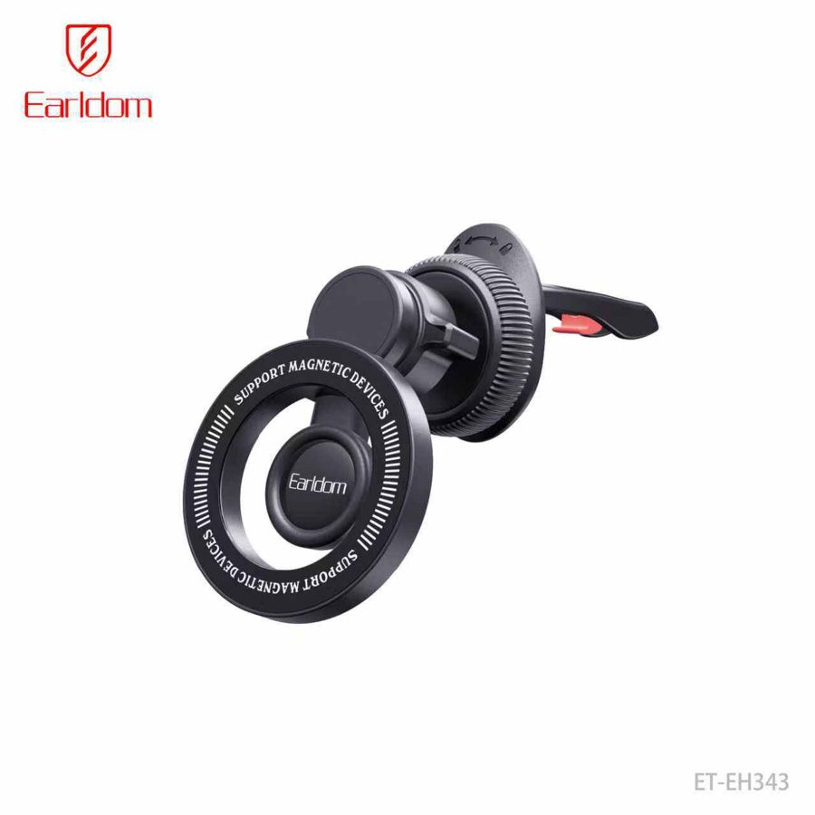 [ET-EH343_black] Airvent Magnets Car Holder - ET-EH343 (Black)