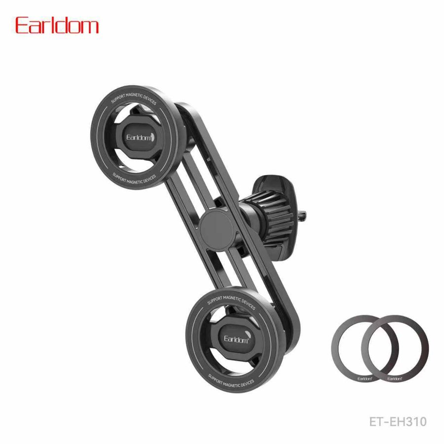[ET-EH310_black] Airvent Magnets Car Holder - ET-EH310 (Black)