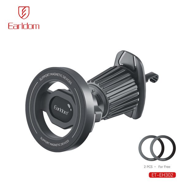 [ET-EH302_black] Airvent Magnets Car Holder - ET-EH302 (Black)