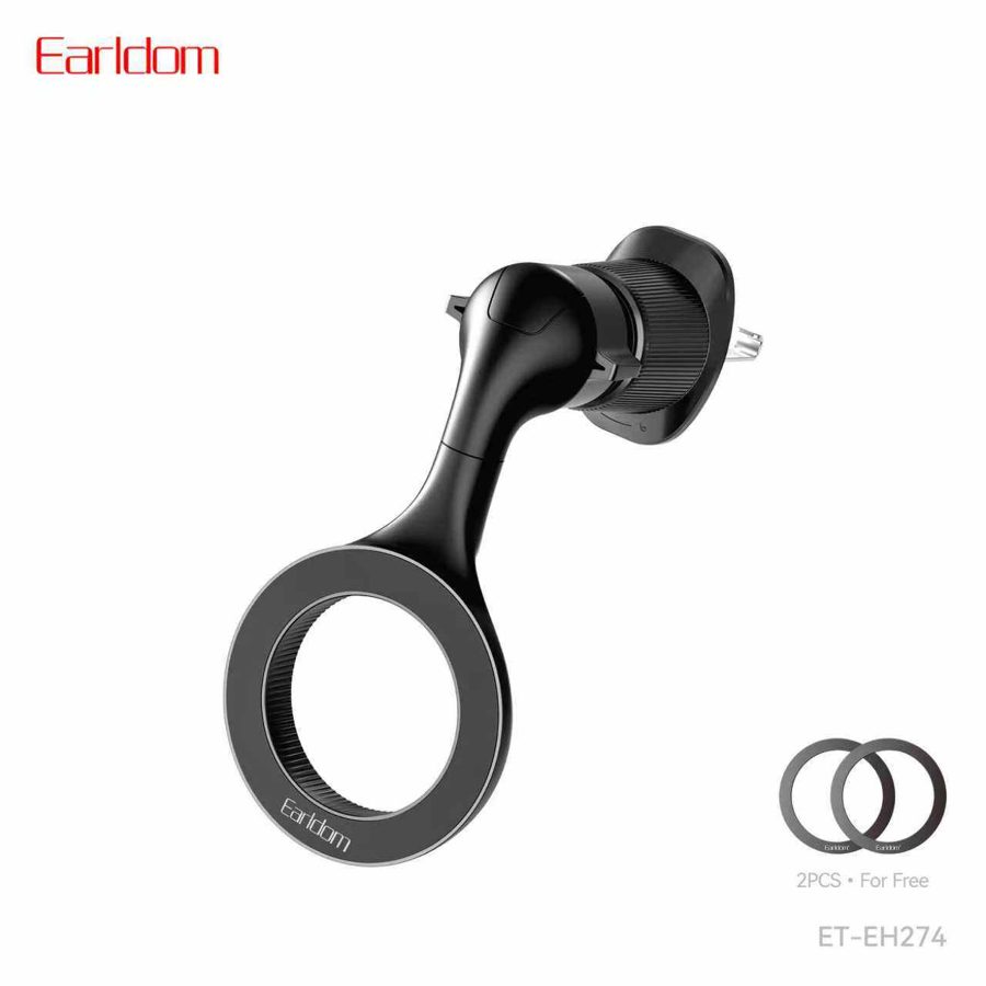 [ET-EH274_black] Airvent Magnets Car Holder - ET-EH274 (Black)