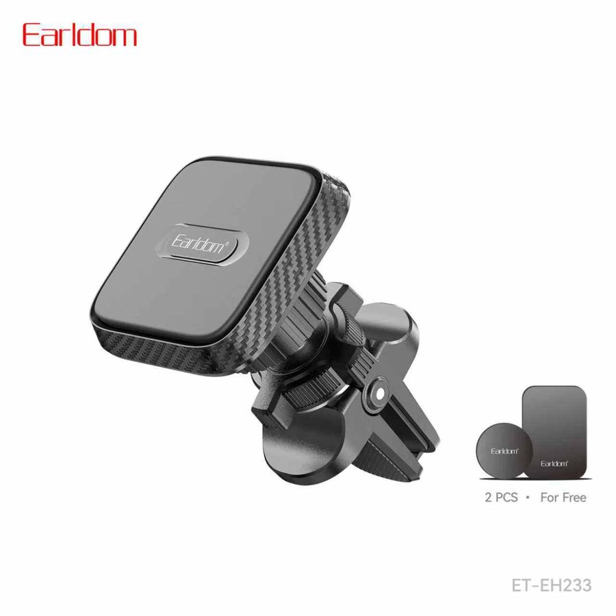 [ET-EH233_black] Airvent Magnets Car Holder - ET-EH233 (Black)