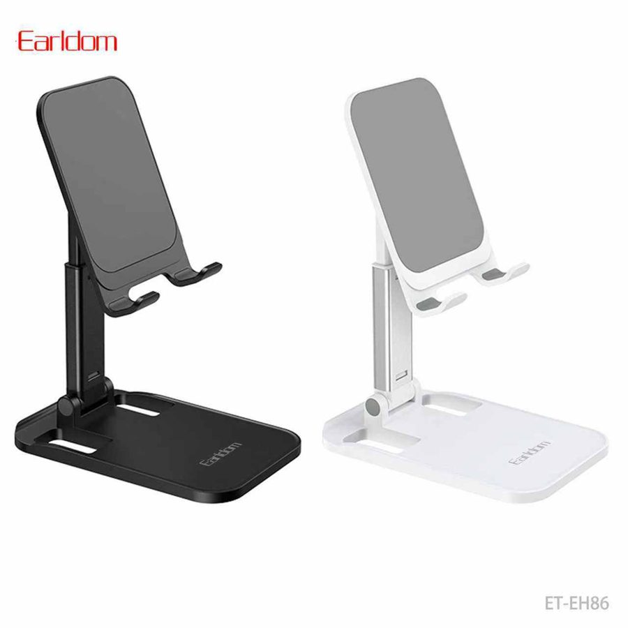 [ET-EH86_black_white] Desktop Holder - ET-EH86 (Black White)