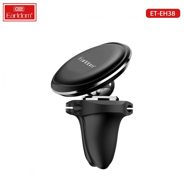 [ET-EH38_black] Airvent Magnets Car Holder - ET-EH38 (Black)