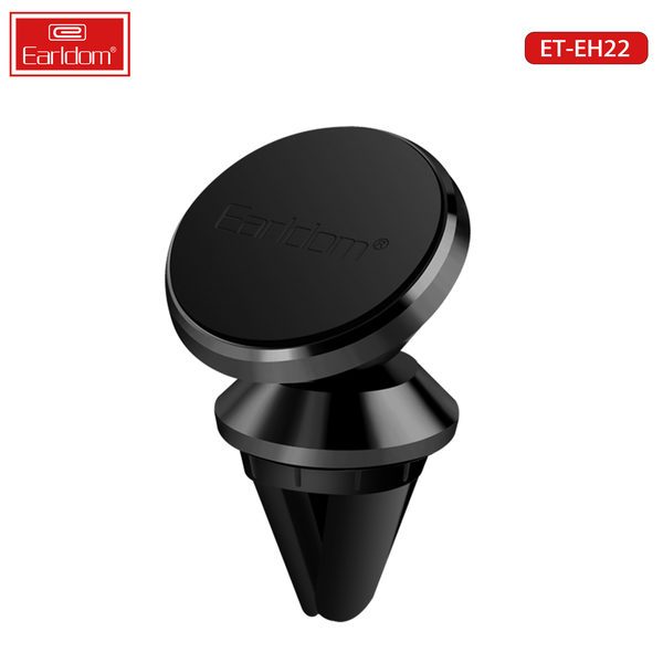 [ET-EH22_black] Airvent Magnets Car Holder - ET-EH22 (Black)