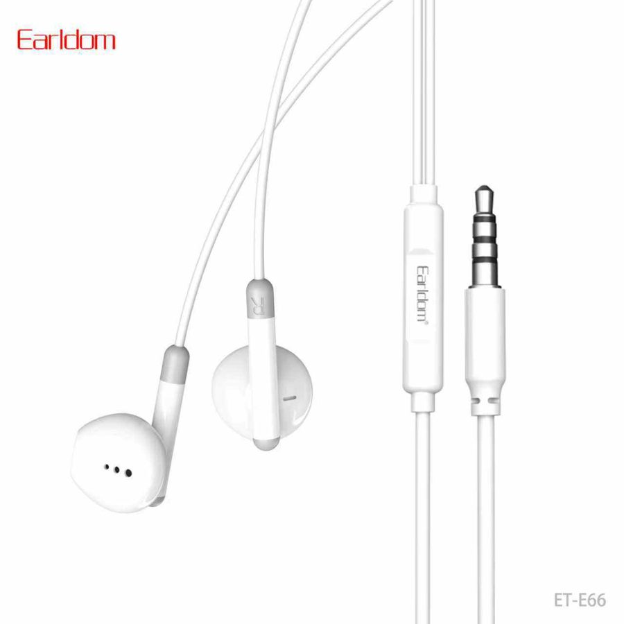 [ET-E66_white] Handsfree - ET-E66 (أبيض)