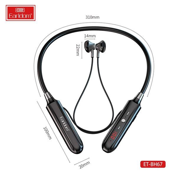[ET-BH67_black] Headphone - ET-BH67 (Black)